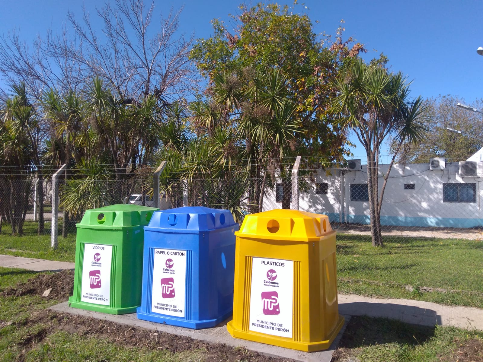GESTIÓN/     El Municipio instala más contenedores para clasificar y reciclar residuos domiciliarios