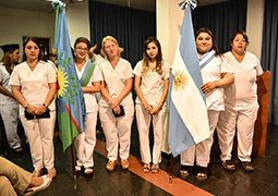 Egresaron enfermeros de la Escuela Eva Perón de Presidente Perón