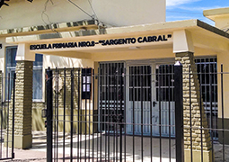Regueiro inauguró la obras de puesta en valor de la Escuela Primaria 8 y Secundaria 304 de San Pablo