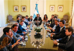 Reunión con intendentes de la Provincia de Buenos Aires