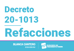 Decreto 20-1013 - Refacciones