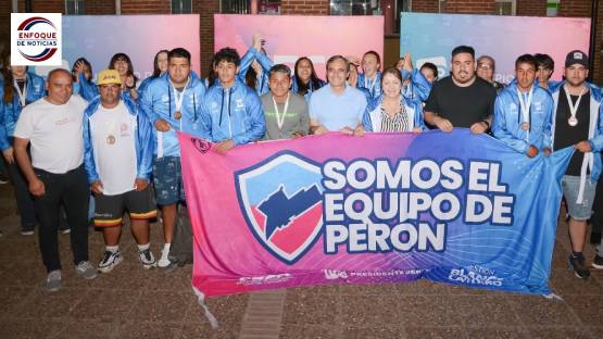 #JuegosBonaerenses / LA INTENDENTE BLANCA CANTERO RECIBIÓ A LA DELEGACIÓN QUE REGRESÓ DE MAR DEL PLATA